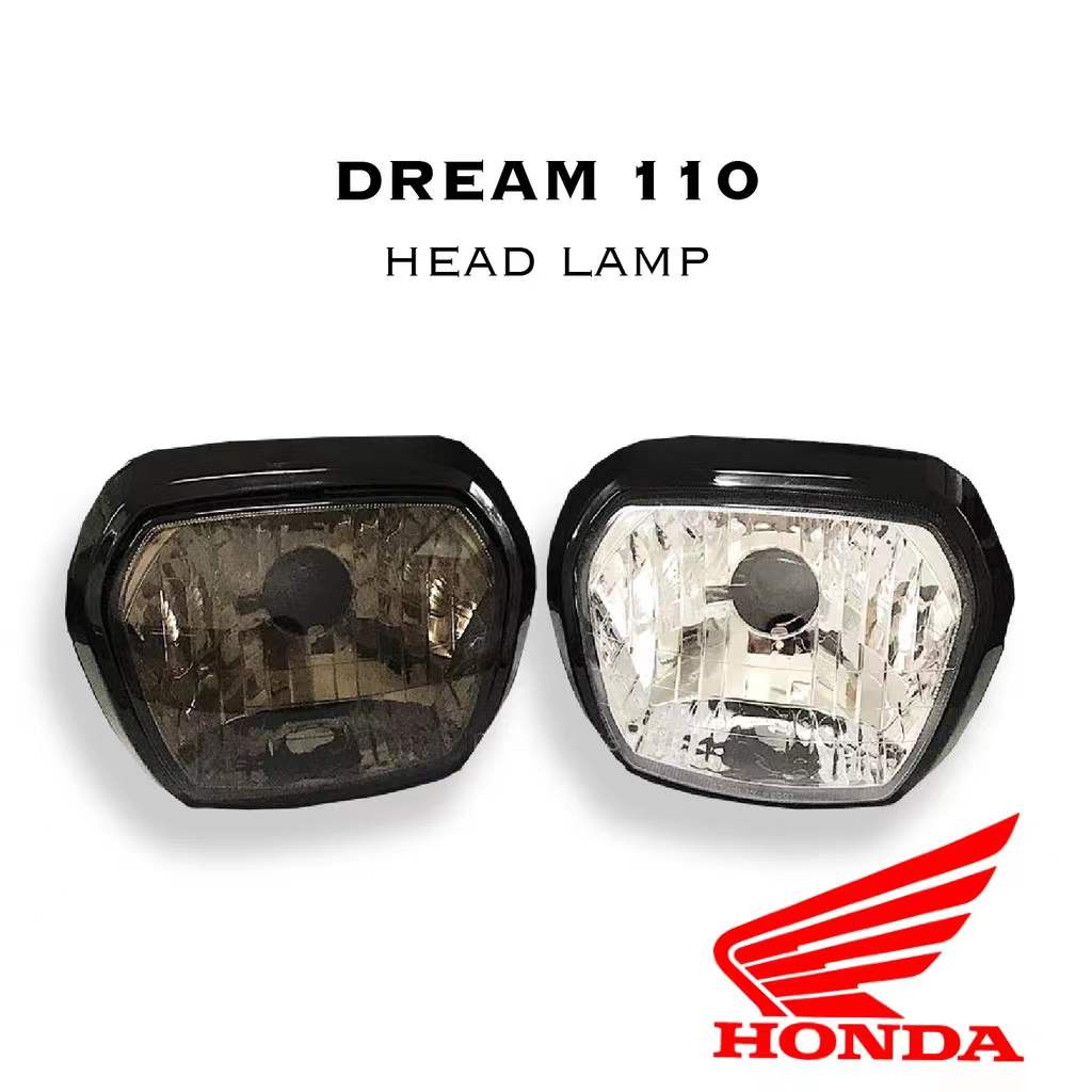 HONDA DREAM110 EX5 DREAM 110 EX5 110 HEAD LAMP LAMPU DEPAN CLEAR SMOKE ...