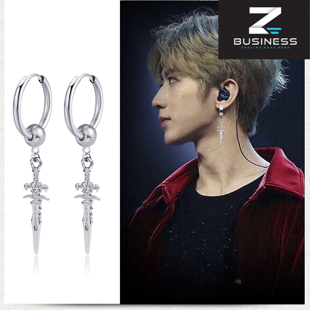 Boy hot sale earring style