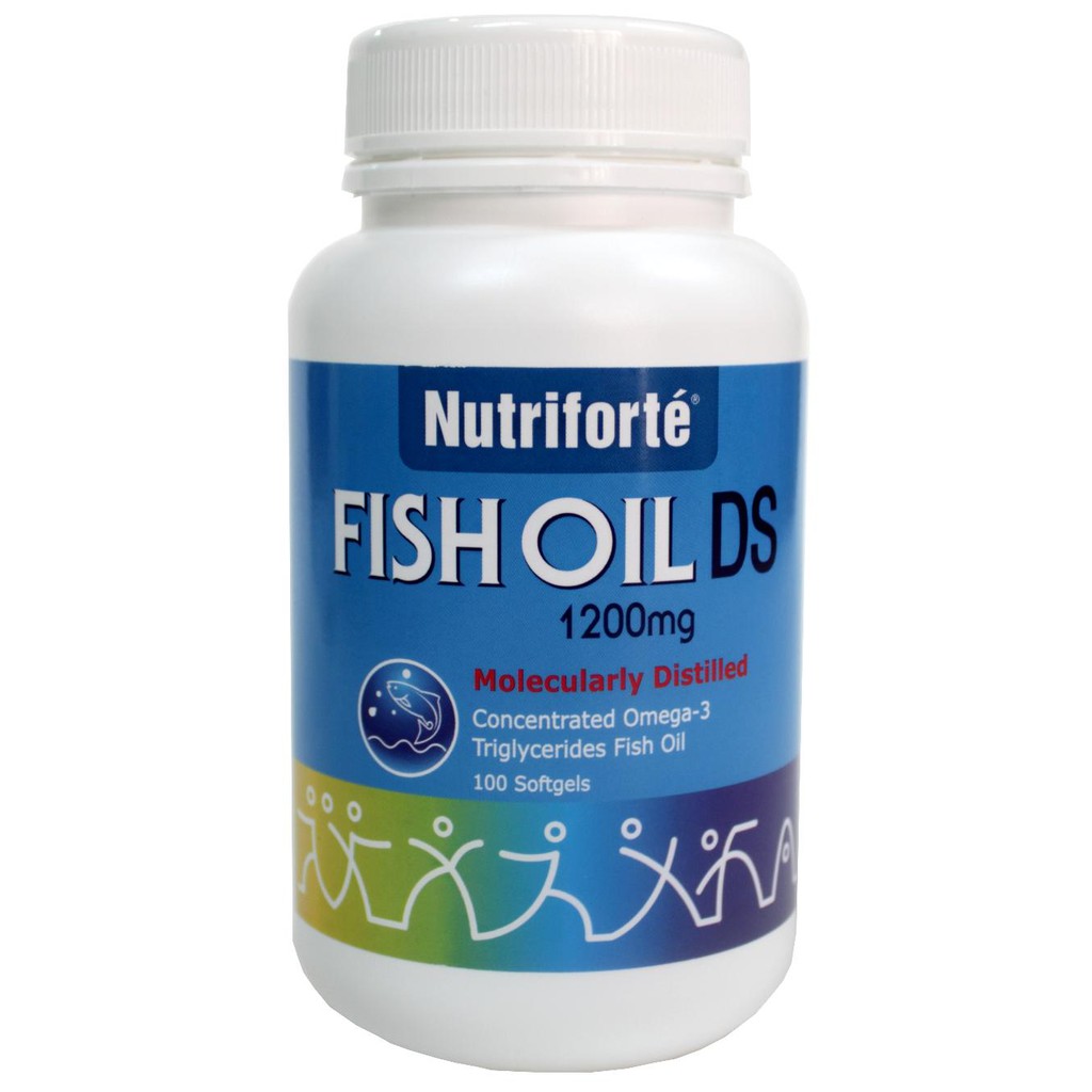 Nutriforte DS Double Strength Fish Oil 1200mg ( 30 / 100 softgels ...