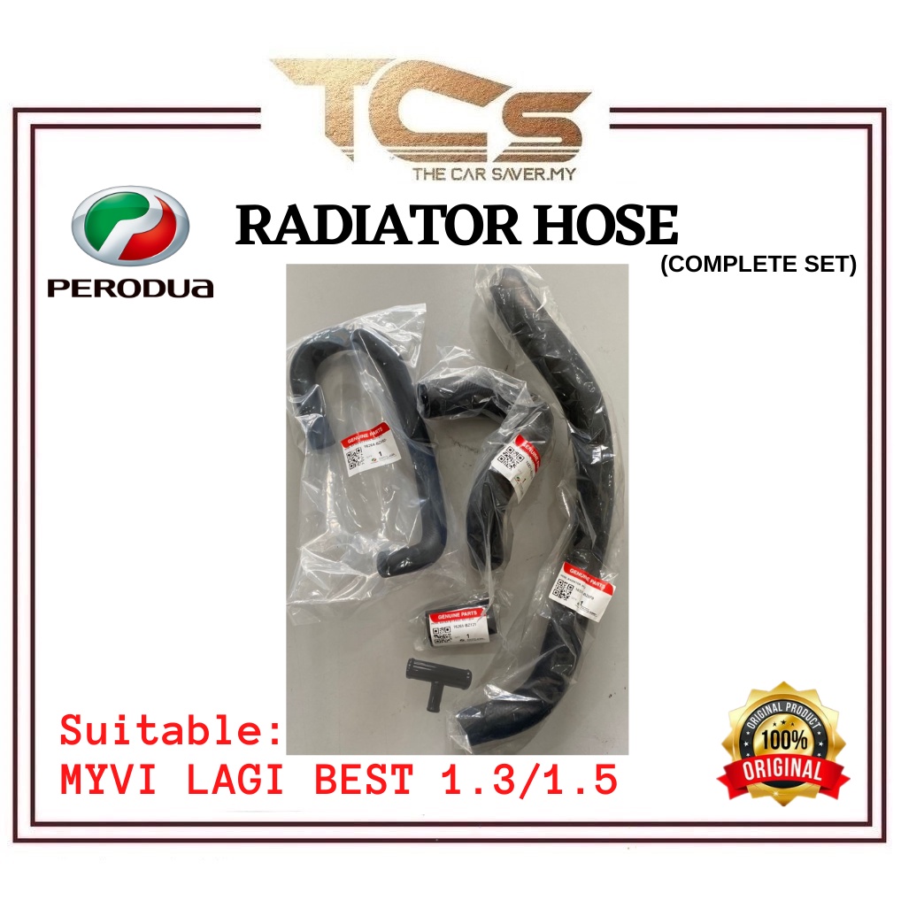 RADIATOR HOSE(SET)(ORIGINAL) PERODUA MYVI LAGIBEST 1.3 1.5