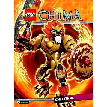 Ready Stock】LEGO Legends of Chima 70206 CHI Laval Build Shopee