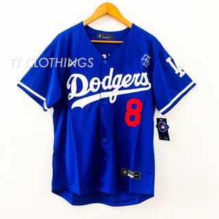 Los Angeles Dodgers Kobe Bryant Men's Baseball Style White Jersey