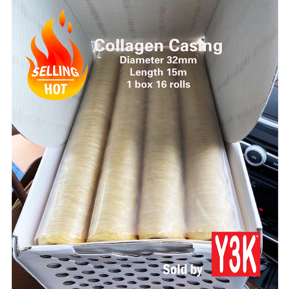 HARGA BORONG *WHOLESALE* Edible Collagen Sausage Casings Imported From