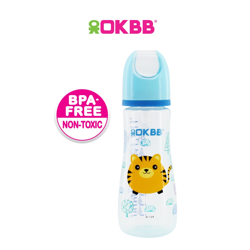 OKBB BPA Free Baby Feeding Milk Bottle with Standard Neck Teat Feeding ...