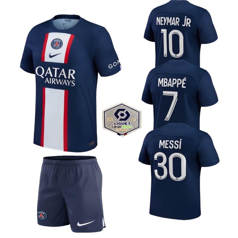 Psg Jersey 22 23 Messi 2022 2023 PSG Home Stadium Shirt (Thai Quality 1