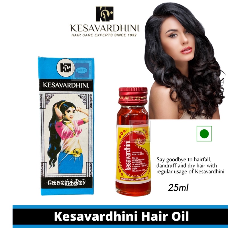Kesavardhini Concentrate Hair Oil 25ml Shopee Malaysia