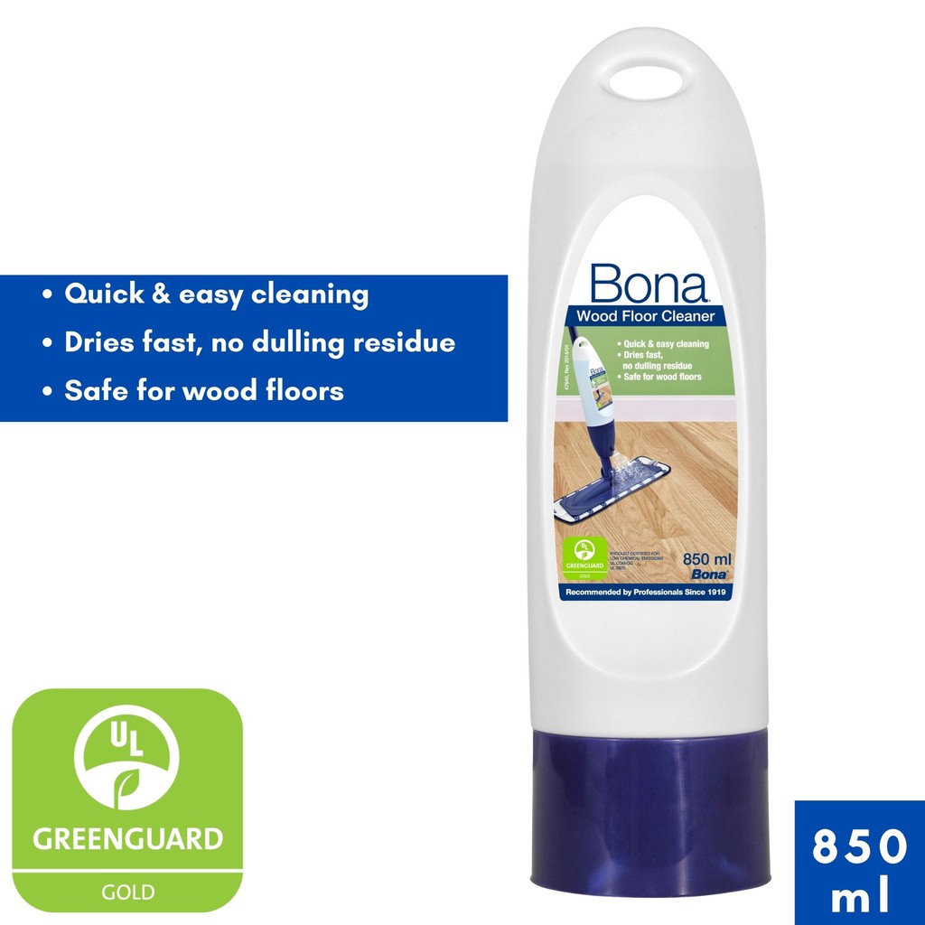 Bona Wood Floor Cleaner – pH Neutral, Residue-Free & Robot Mop Friendly ...