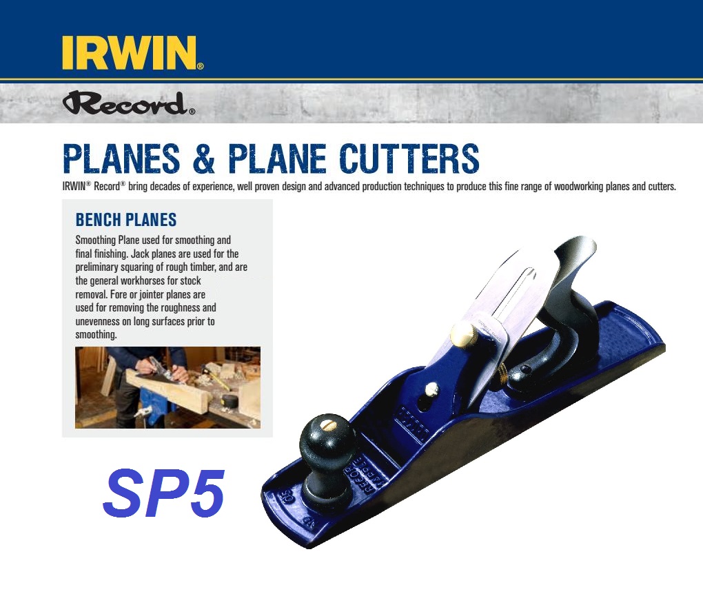 Irwin deals jack plane