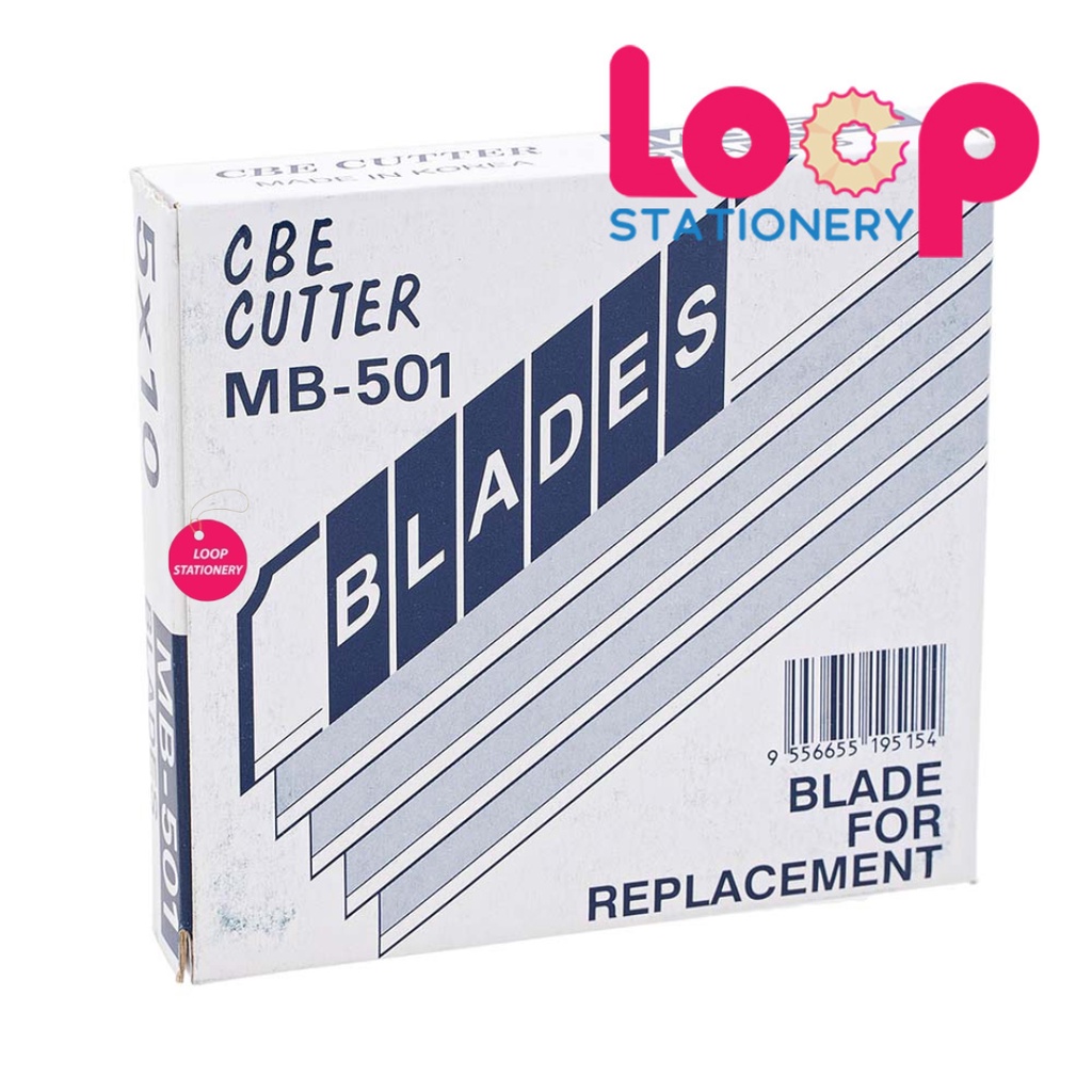 CBE Cutter Blade Big Blade [10 Tubes In Box] | Shopee Malaysia
