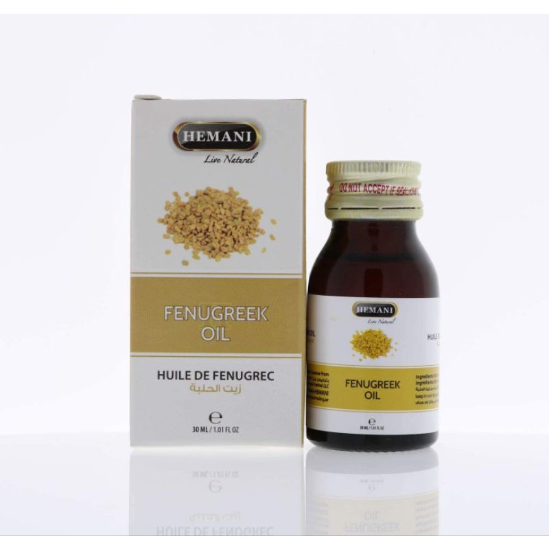 Fenugreek Oil Hemani | Minyak Biji Halba 30ml | Hair Growth & Breast ...