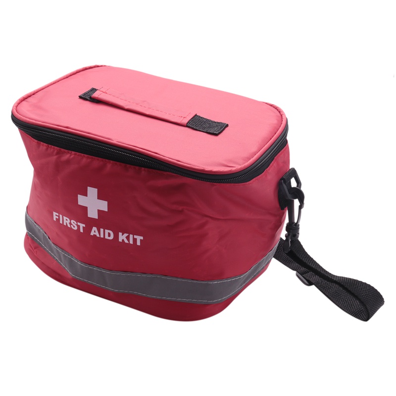 Outdoor First Aid Kit Sports Camping Bag Home Emergency Survival ...