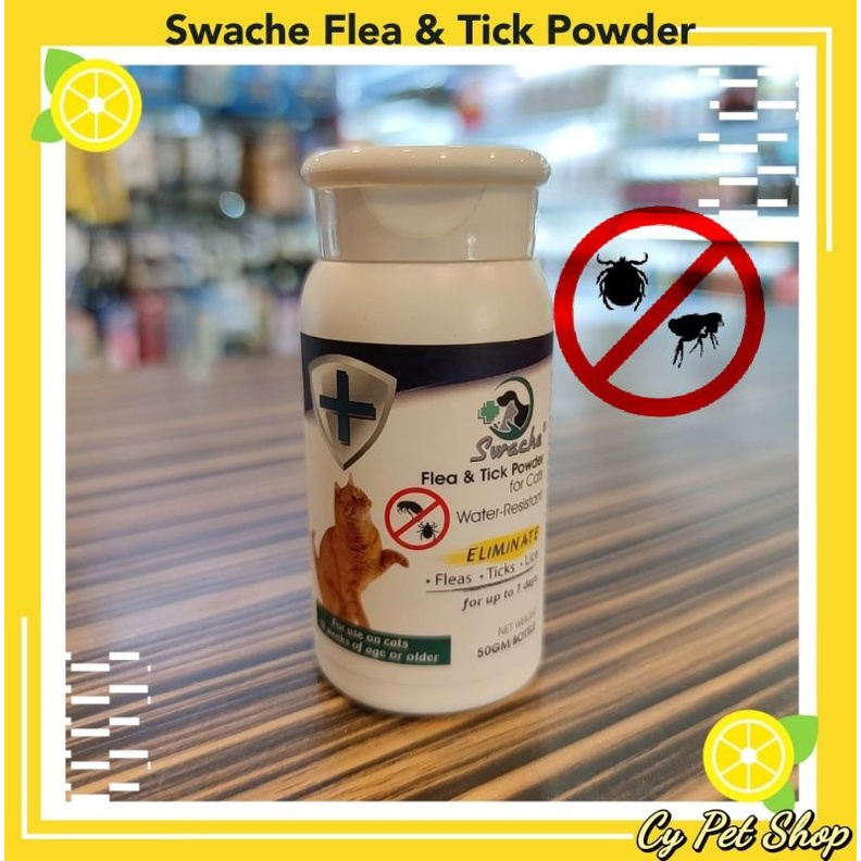 Swache Flea and Tick Powder 50g For Pets (Ready Stock) Shopee Malaysia