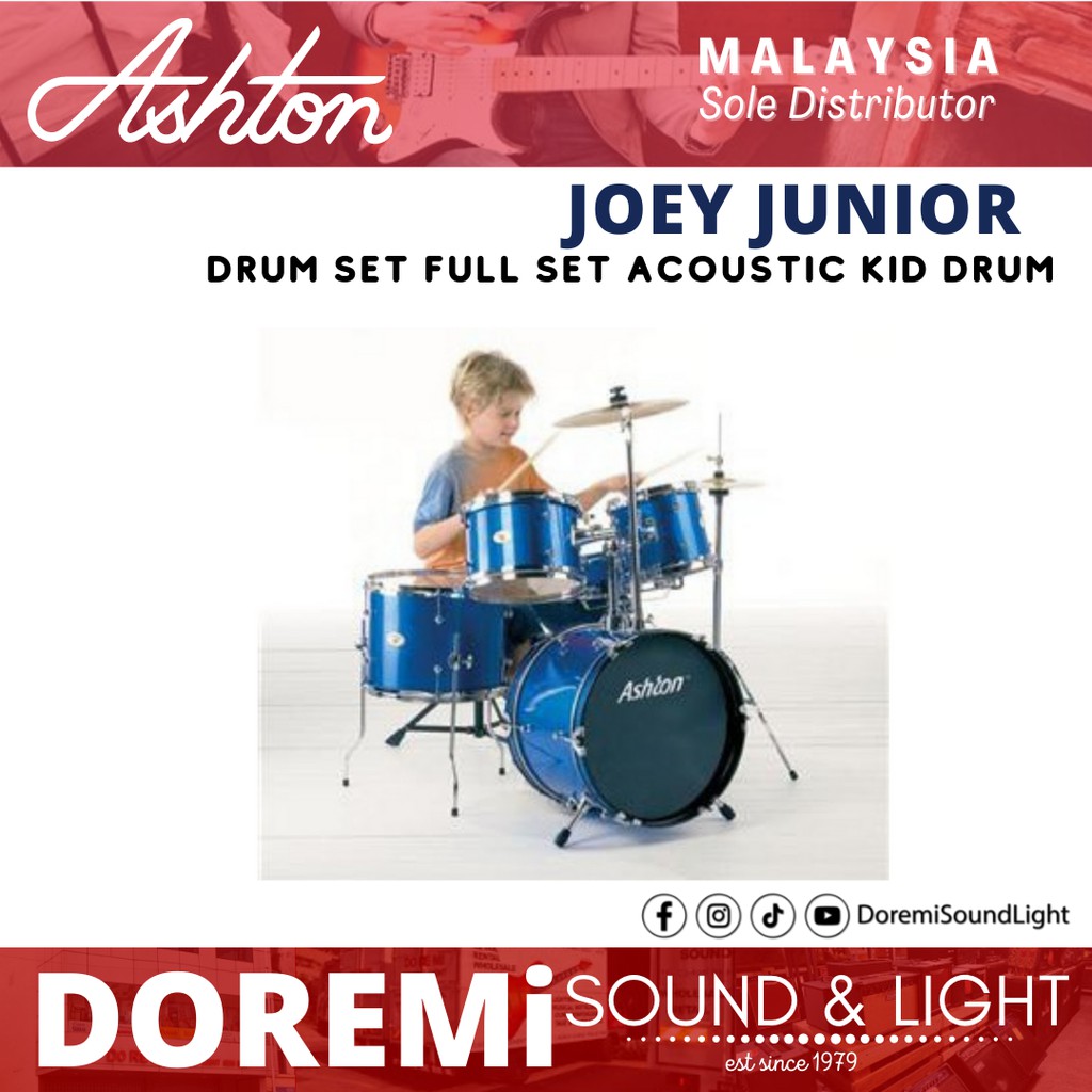 Ashton junior deals drum kit