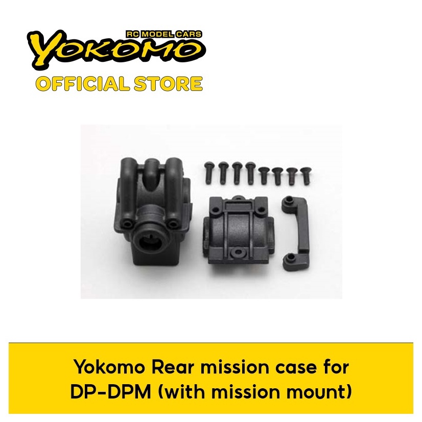 Yokomo Rear mission case for DP-DPM (with mission mount) (SD-302MR ...