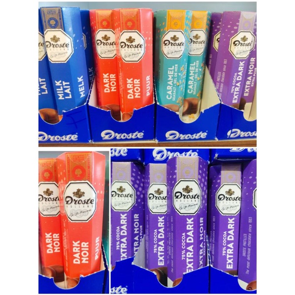 Coklat Langkawi Droste Roll Milk/Dark Chocolate (Netherland) | Shopee ...