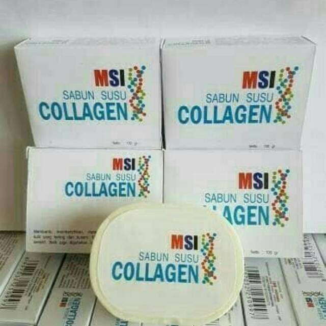 Msi collagen Milk Soap Original Product Shopee Malaysia