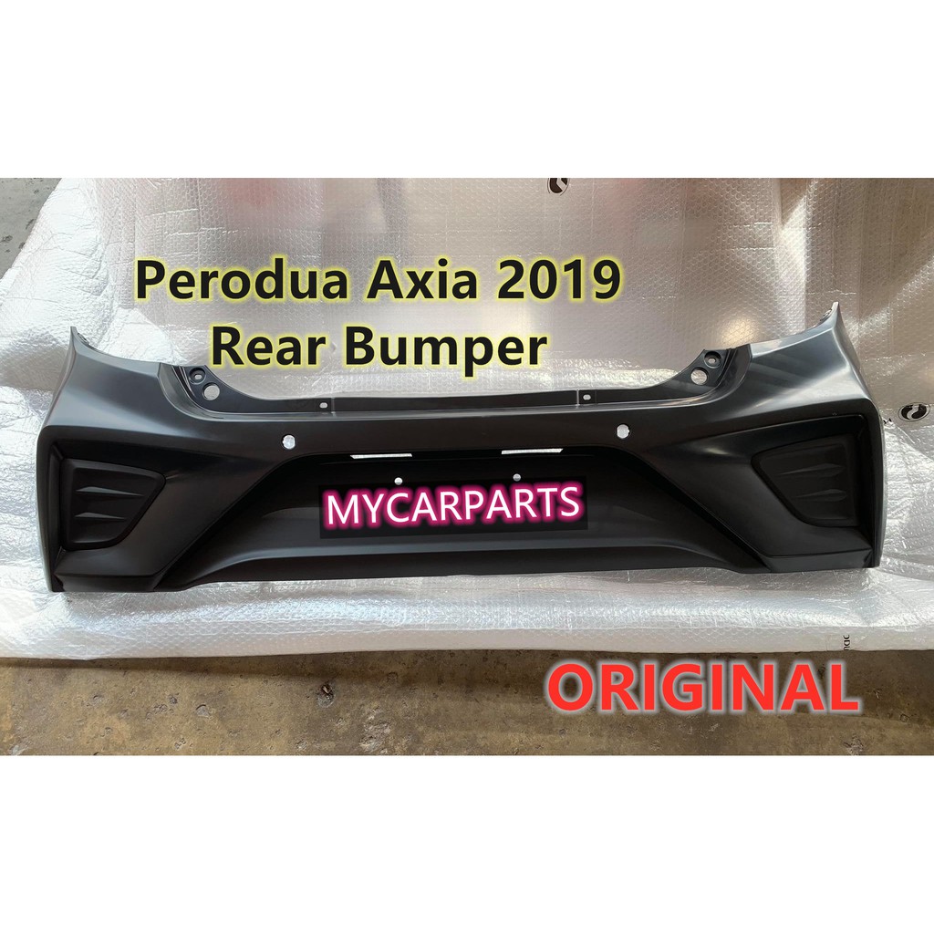 Axia rear store bumper