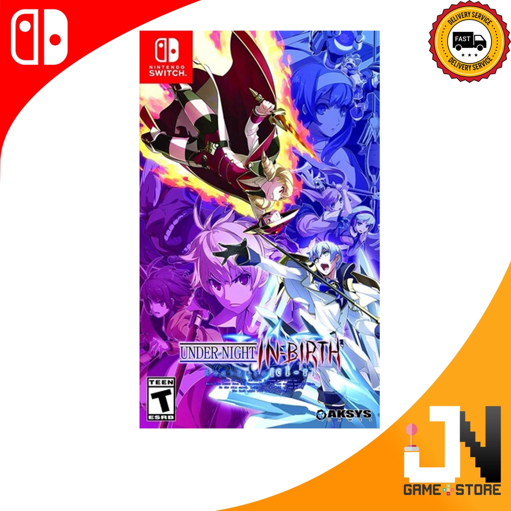 Nintendo Switch Under Night In-Birth Exe:Late|CL-R| (US)(English)(NEW) |  Shopee Malaysia