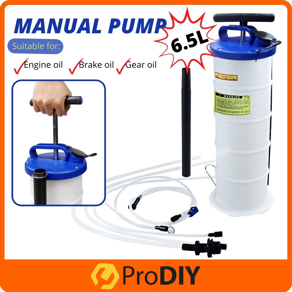 6.5L Manual Vacuum Oil & Fluid Extractor