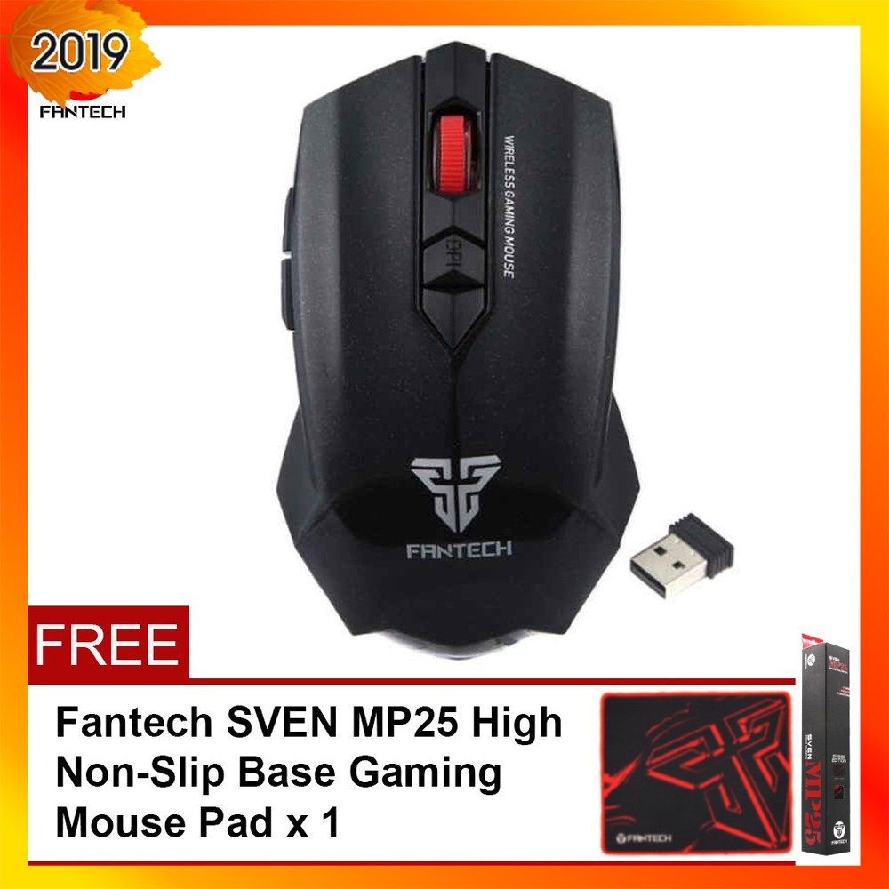 Fantech Garen Wg7 6 Buttons 2400 Dpi Usb Wireless Gaming Mouse For Pclaptop Shopee Malaysia 8752