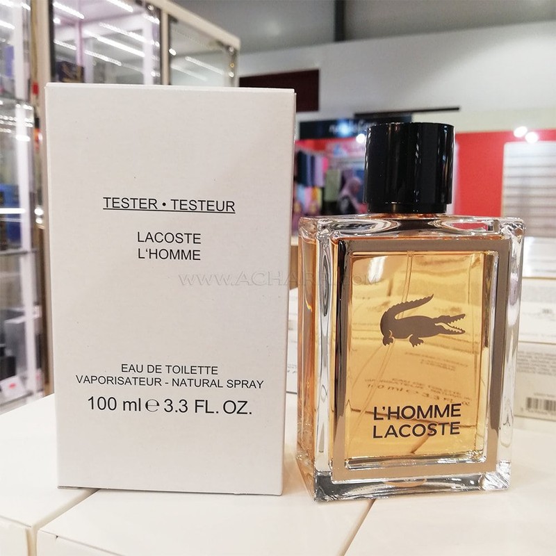 Lacoste sale parfum tester