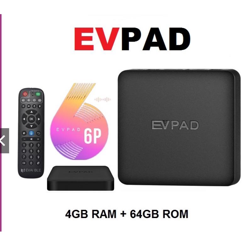 EVPAD 6P 5P 3R Malaysia Number 1 Brand l 4GB RAM 64GB ROM WIFI 5G Voice  Control Function Cheap Discount With Free gift
