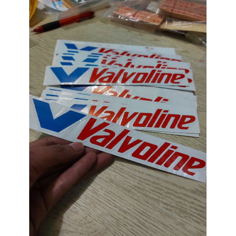 Valvoline CUTTING STICKER Shopee Malaysia