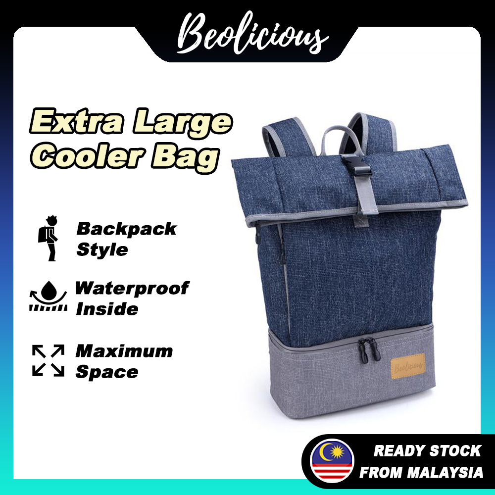 15L Cooler Bag Backpack Extra Large Double Layer Portable