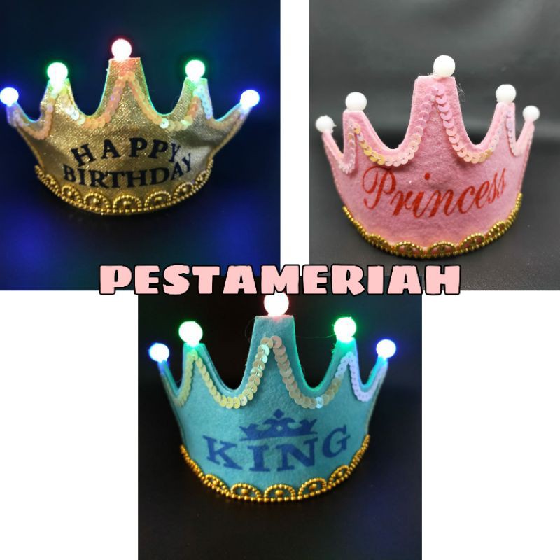 LED CROWN / LED BIRTHDAY CROWN / LED HAT / LED PARTY HEADBAND / LED ...