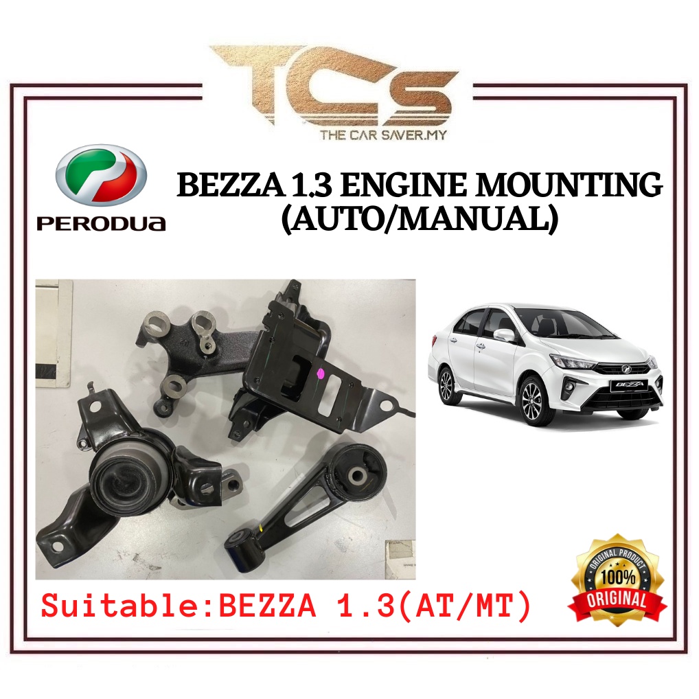 Original Perodua Bezza Engine Mounting Set Auto Manual Shopee Malaysia