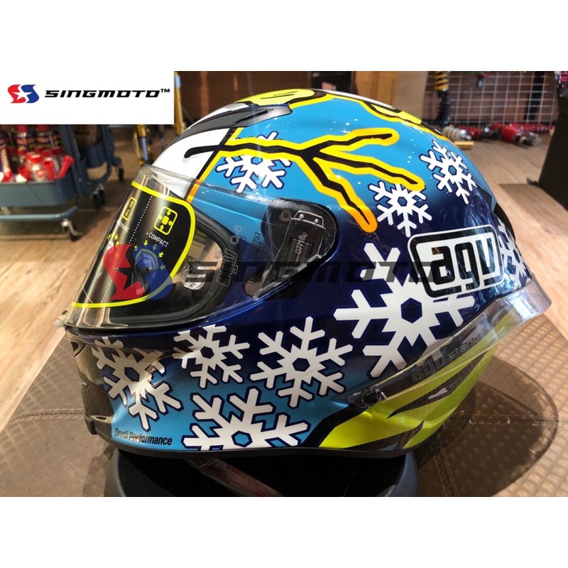 Agv pista store winter test 2016