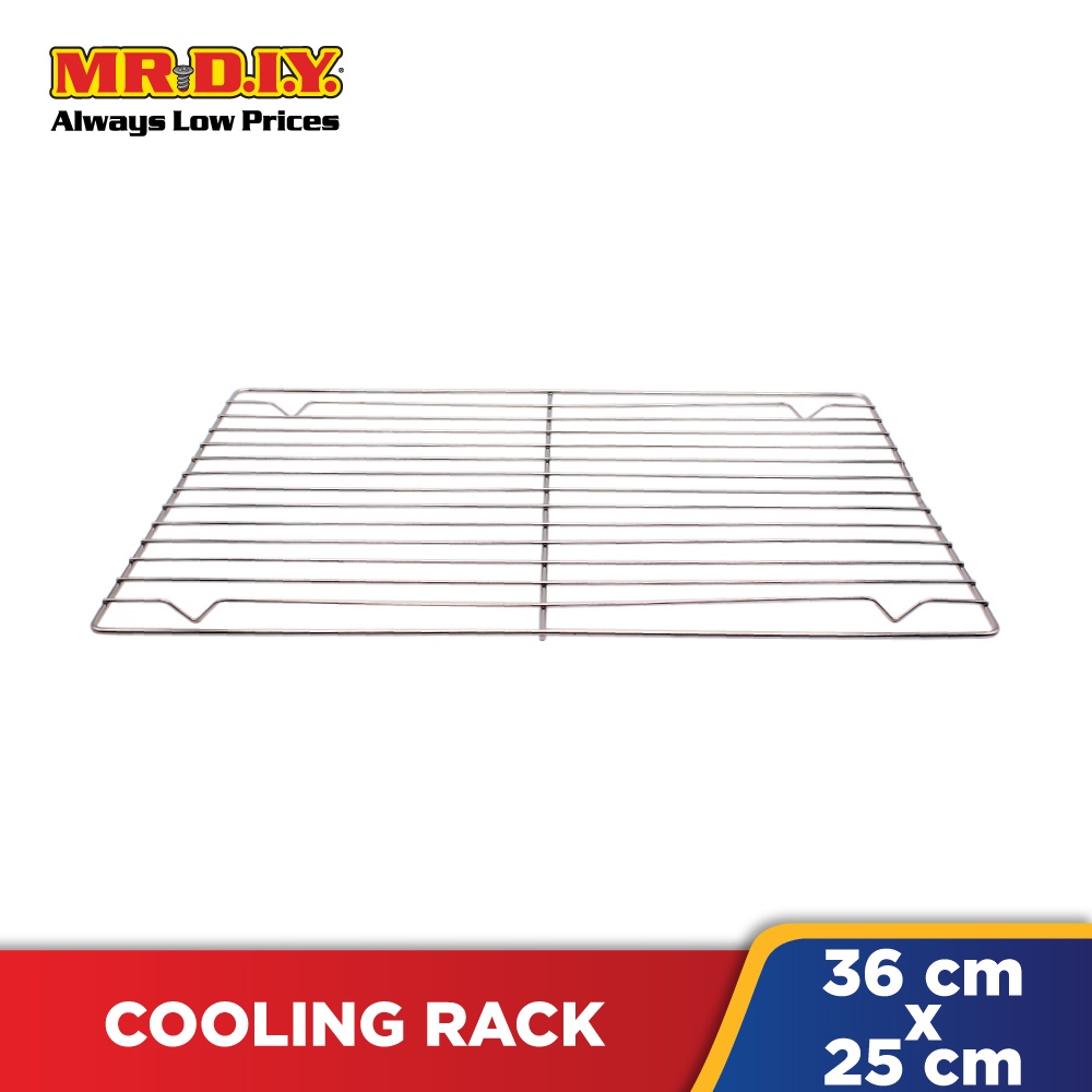 (MR.DIY) Carbon Steel Wire Cooling Rack 2 Tier (36x25cm) Shopee Malaysia