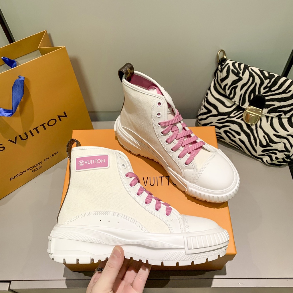 Louis Vuitton, Shoes, Lv Squad Sneakers Boot