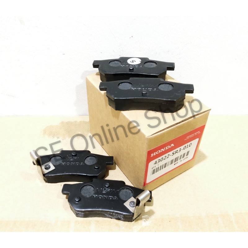 Nissin Honda City TMO,City SEL,Jazz SAA Rear Disc Brake Pads(43022SR3