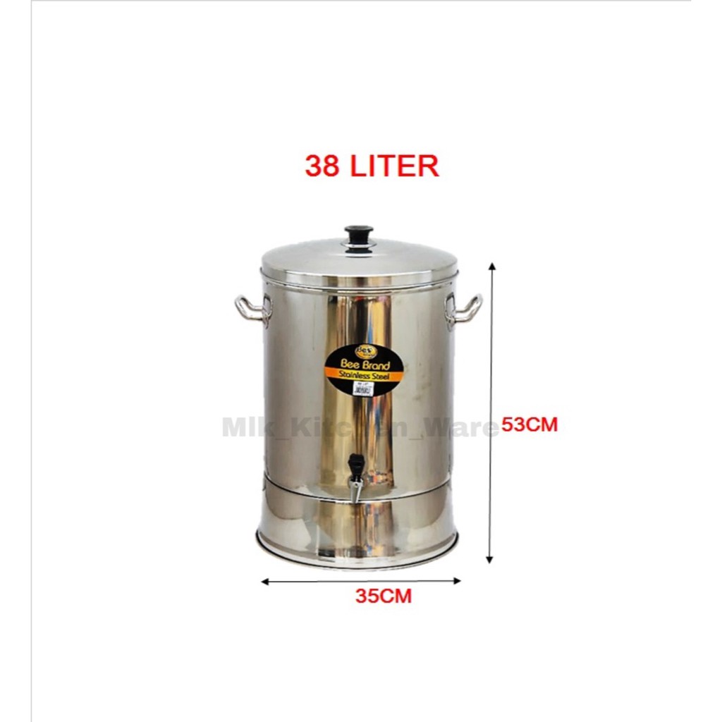MLK TONG AIR /STAINLESS STEEL WATER DISPENSERS /STAINLESS STEEL BUCKET