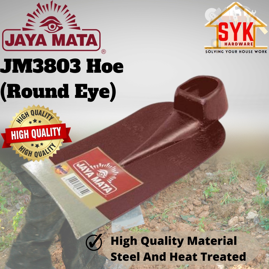 SYK JAYA MATA JM3803 Hoe (Round Eye) No: 3 Outdoor Gardening Tools ...