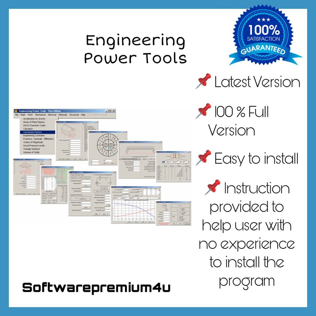 Engineering Power Tools v2.0.5 Plus Edition 🔥【Full Version】🔥 Shopee Malaysia