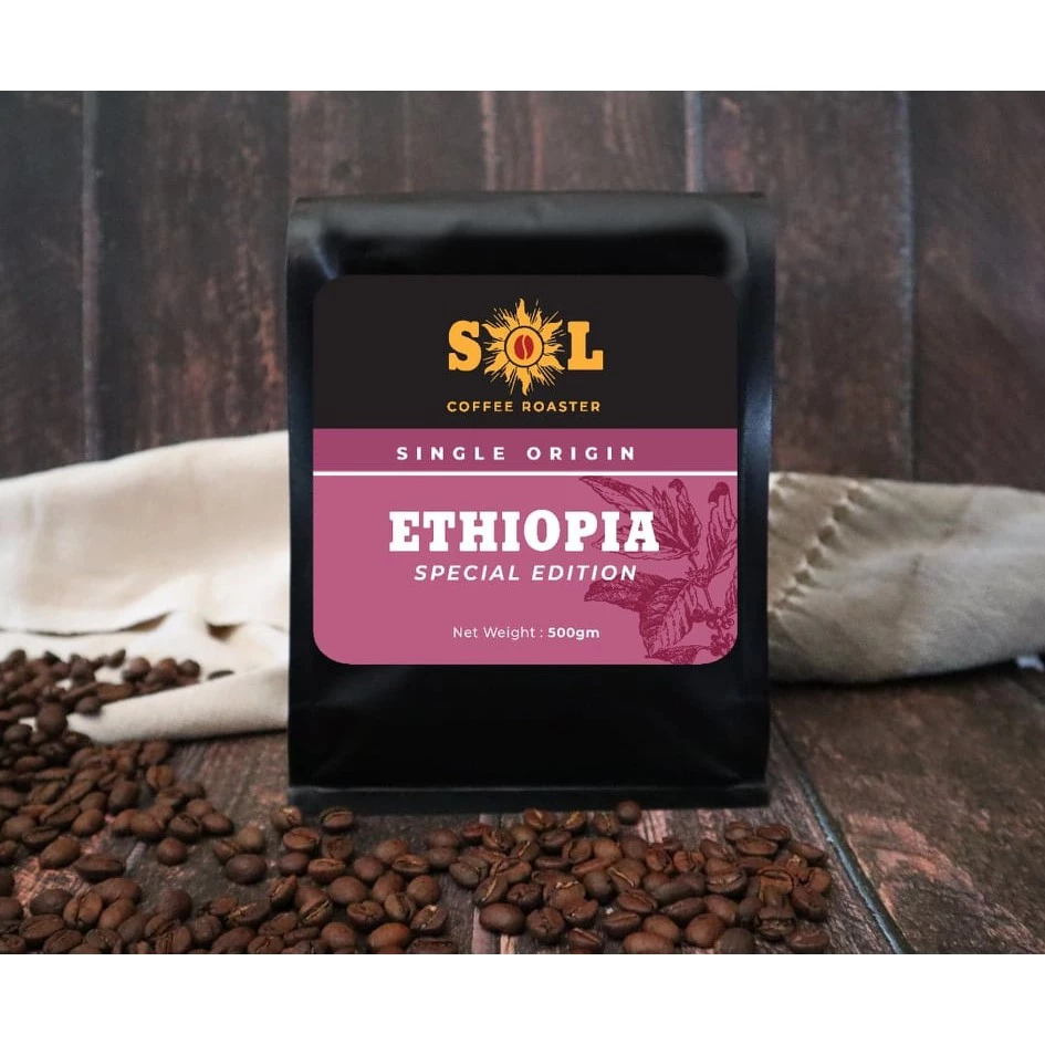 Sol Coffee Roastery Ethiopia Single Origin – specialty coffee beans Malaysia