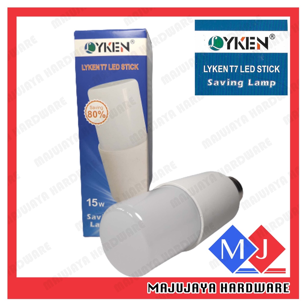 YKEN T7 LED Stick High Quality LED Stick Bulb 15W E27 6500K Daylight ...