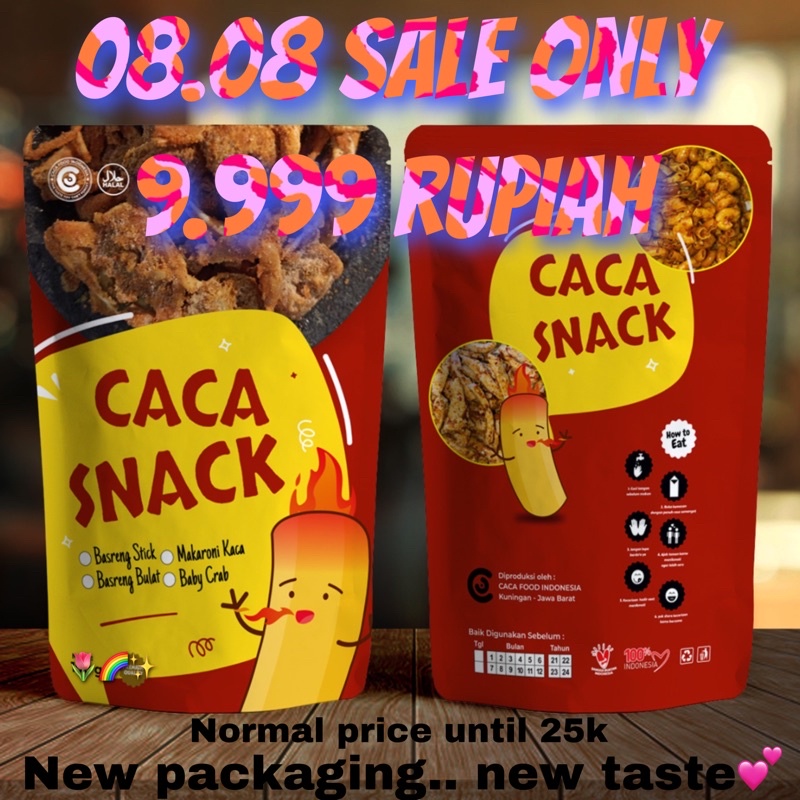 Caca SNACK (BASRENG/MAKARONI/Cryptoca) | Shopee Malaysia