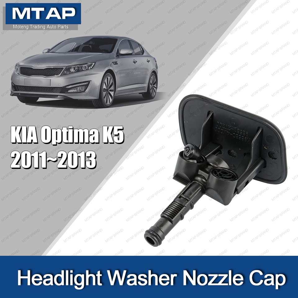 【Ready Stock】Headlight Washer Nozzle Cover For KIA K5 Optima 2011 2012