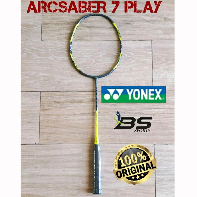 YONEX ARCSABER 7 PLAY ORIGINAL BADMINTON Racket | Shopee Malaysia