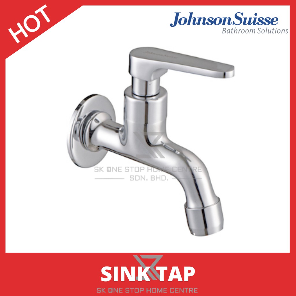 Johnson Suisse Fermo 1/2 Bib Tap With Wall Flange (300927CP) | Shopee ...