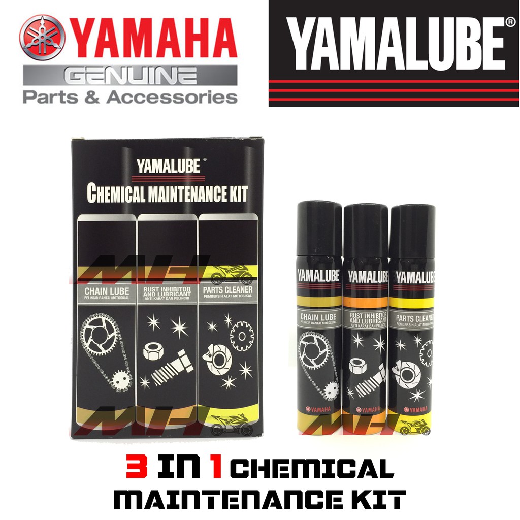 Yamalube Fuel Tank Rust Remover & Neutralizer Kit, Parts & Accessories