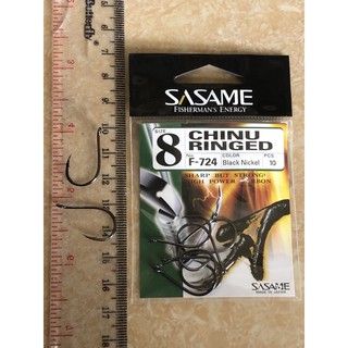 Sasame F-724 Chinu ringed Sharp Fishing Hook