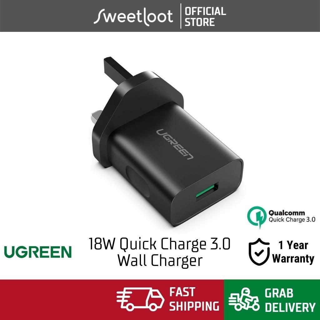 Wall Charger Quick-Charge Qualcomm QC 3.0 - USB
