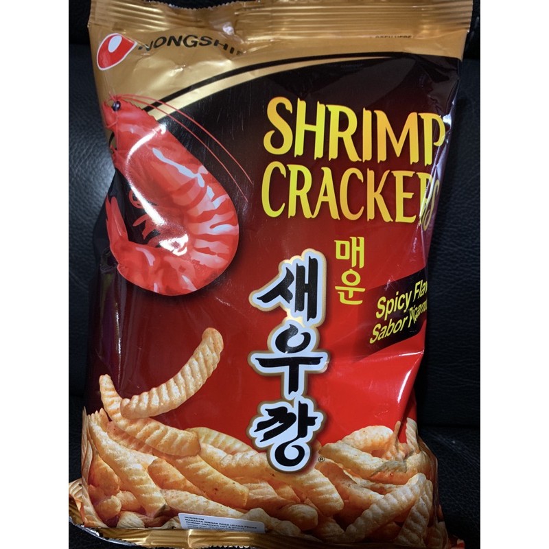 Nongshim Shrimp Crackers Spicy Flavors Sabor Picante - Korean Snacks ...