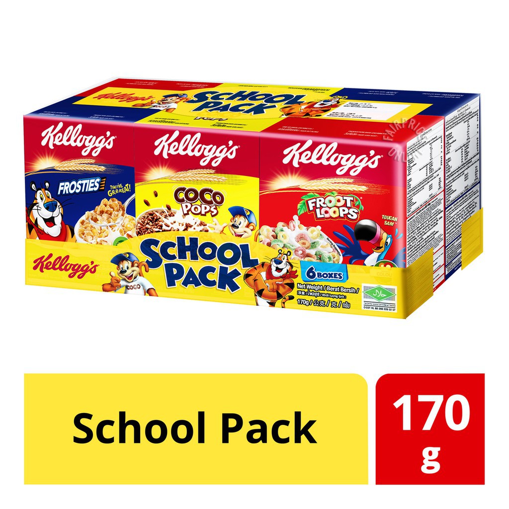 (6 Box) KELLOGG'S Fun Pack 170g | Shopee Malaysia