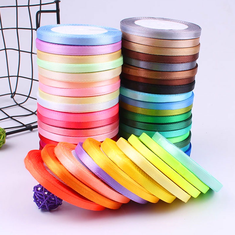 Double Faced 20mm Satin Ribbons Creative DIY Handmade Crafts Christmas ...