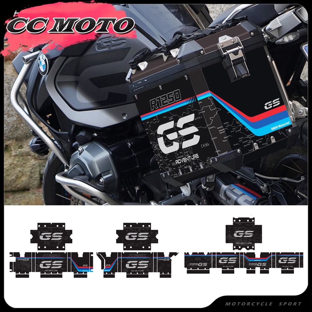 Motorcycle Side Case Reflective Sticker Fits for BMW R1200GS R1250GS ...
